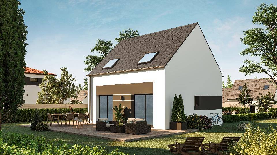 Programme terrain + maison à Le Folgoët en Finistère (29) de 75 m² à vendre au prix de 276330€ - 2