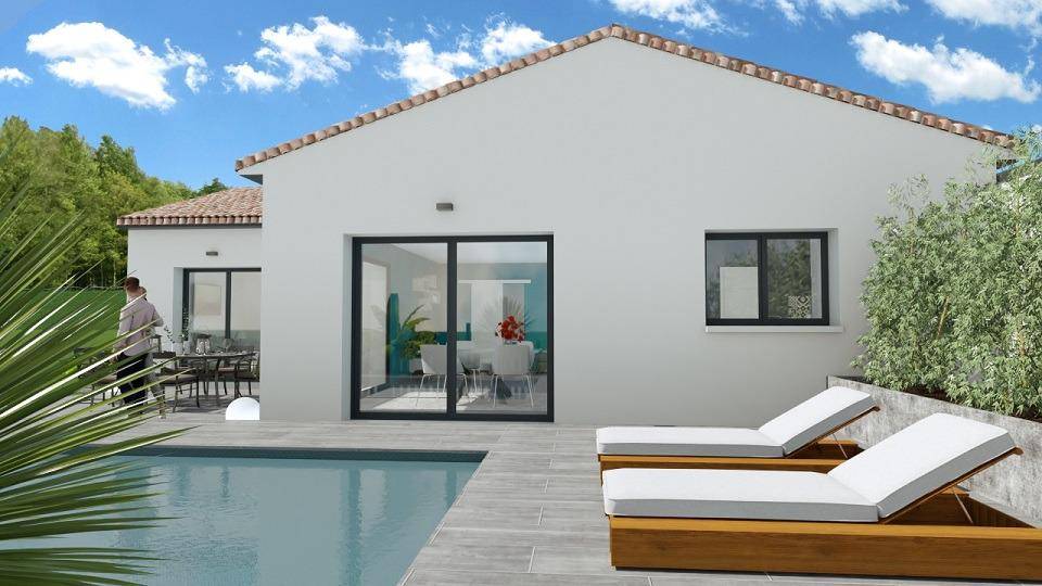 Programme terrain + maison à Charmes-sur-Rhône en Ardèche (07) de 114 m² à vendre au prix de 355000€ - 3