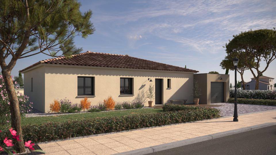 Programme terrain + maison à Azille en Aude (11) de 110 m² à vendre au prix de 285045€ - 1