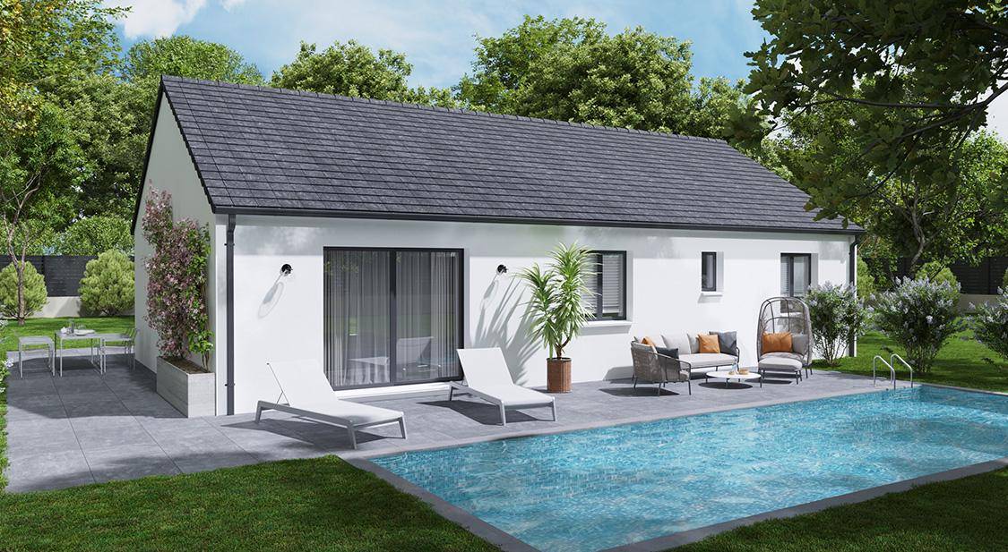 Programme terrain + maison à Château-Salins en Moselle (57) de 91 m² à vendre au prix de 168266€ - 2