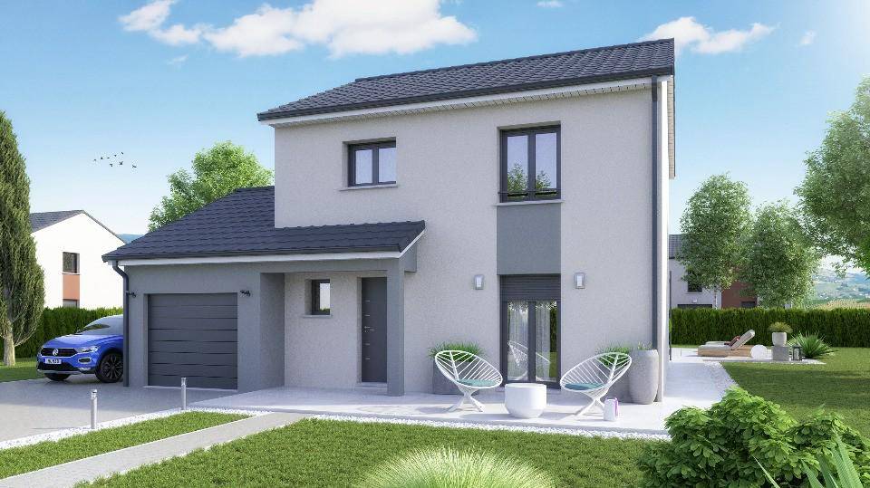 Programme terrain + maison à Vitry-sur-Orne en Moselle (57) de 100 m² à vendre au prix de 329999€ - 1