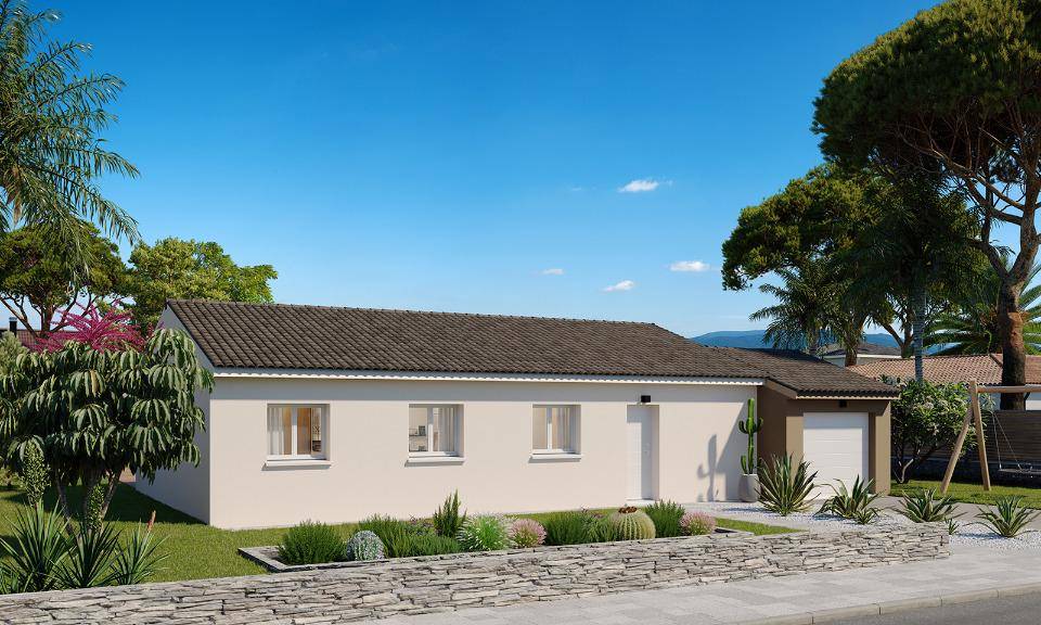 Programme terrain + maison à Savenès en Tarn-et-Garonne (82) de 101 m² à vendre au prix de 229789€ - 1