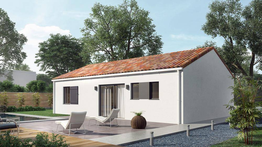 Programme terrain + maison à Saint-Jean-de-Liversay en Charente-Maritime (17) de 90 m² à vendre au prix de 207829€ - 2