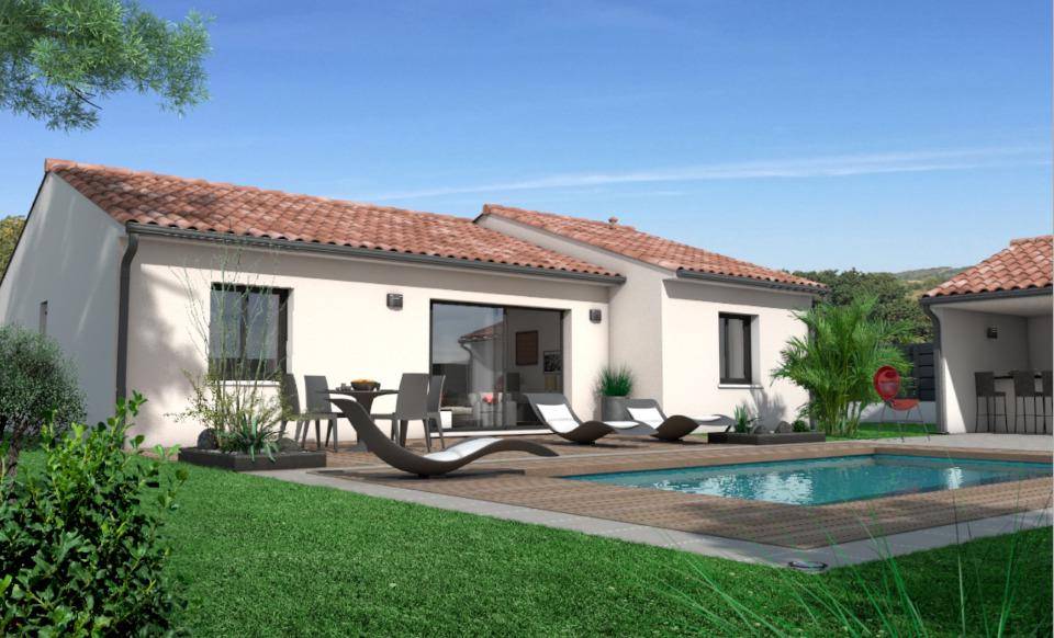 Programme terrain + maison à Avignonet-Lauragais en Haute-Garonne (31) de 87 m² à vendre au prix de 241851€ - 3