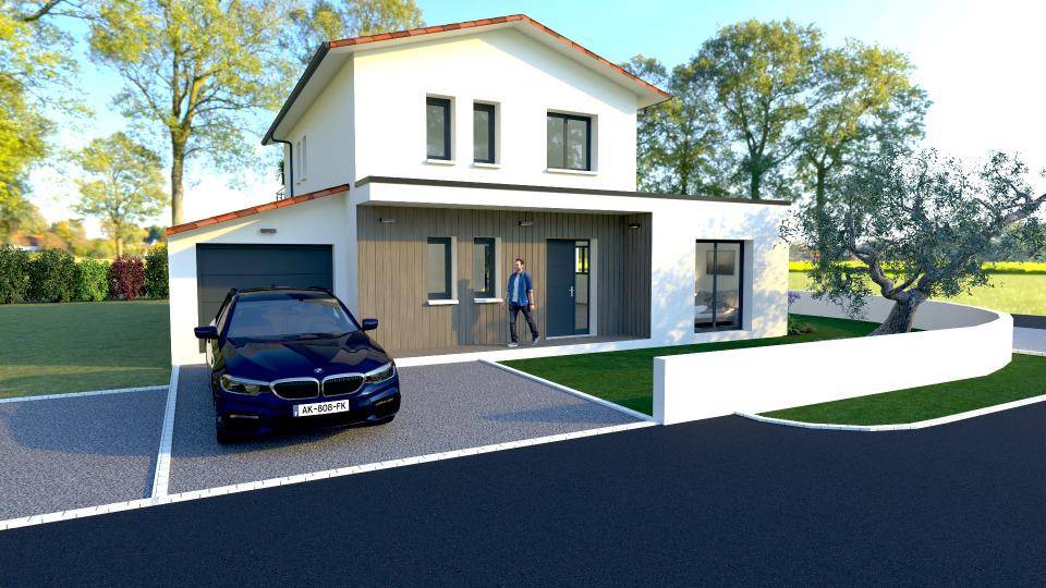 Programme terrain + maison à Roques en Haute-Garonne (31) de 142 m² à vendre au prix de 615000€ - 3