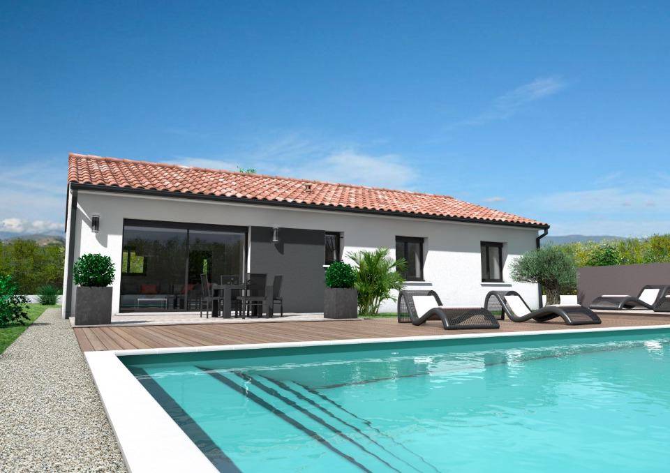 Programme terrain + maison à Montans en Tarn (81) de 95 m² à vendre au prix de 208000€ - 1