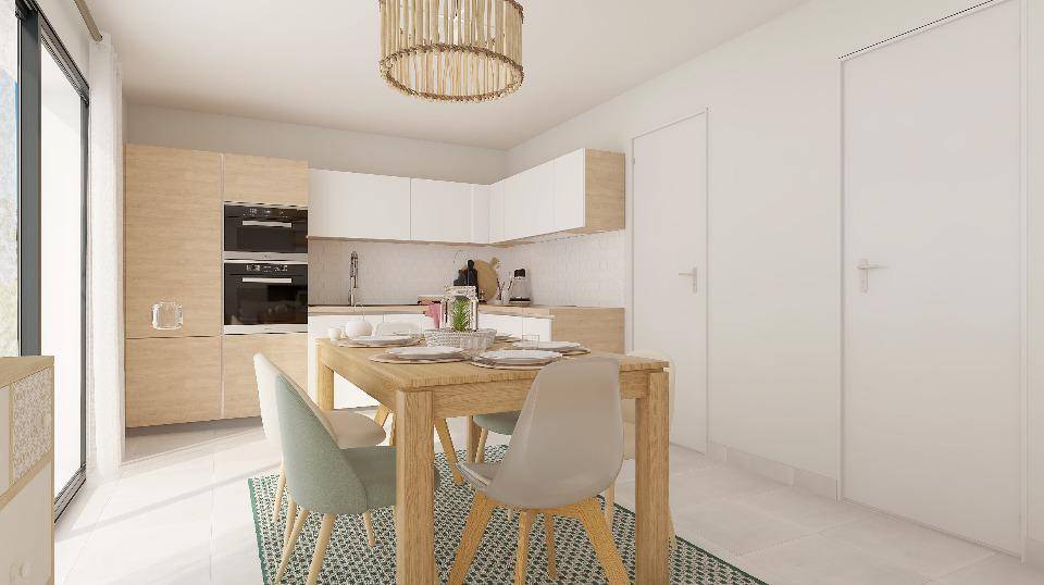 Programme terrain + maison à Bourbourg en Nord (59) de 101 m² à vendre au prix de 242508€ - 4