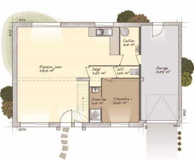 Programme terrain + maison à Crestot en Eure (27) de 100 m² à vendre au prix de 263000€ - 4