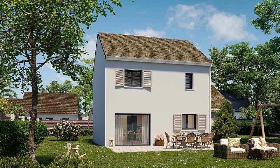 Programme terrain + maison à Vraiville en Eure (27) de 78 m² à vendre au prix de 216500€ - 2