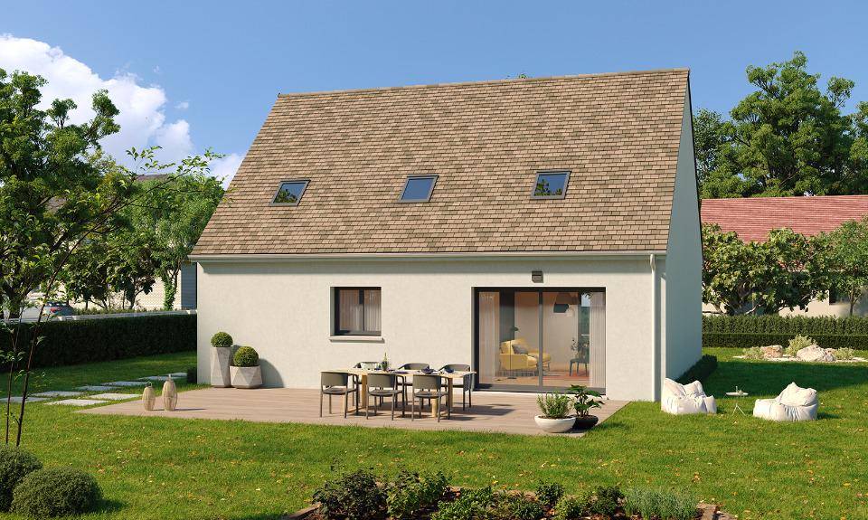 Programme terrain + maison à Guigneville-sur-Essonne en Essonne (91) de 92 m² à vendre au prix de 306556€ - 2