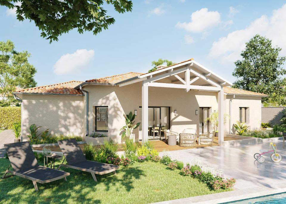 Programme terrain + maison à Boussens en Haute-Garonne (31) de 103 m² à vendre au prix de 234500€ - 1