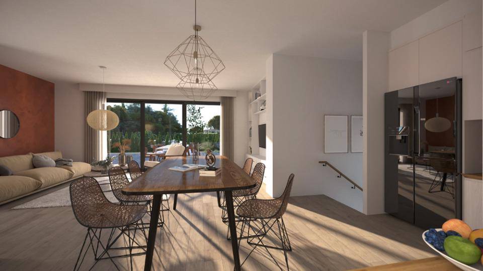 Programme terrain + maison à Roaix en Vaucluse (84) de 93 m² à vendre au prix de 489000€ - 3