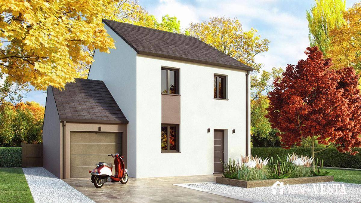 Programme terrain + maison à Saint-Privat-la-Montagne en Moselle (57) de 96 m² à vendre au prix de 278037€ - 2