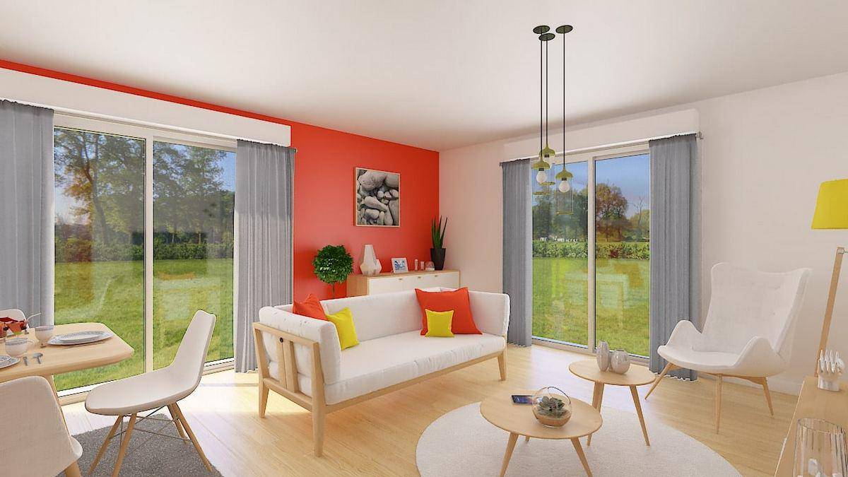 Programme terrain + maison à Les Hauts-d'Anjou en Maine-et-Loire (49) de 93 m² à vendre au prix de 282545€ - 3