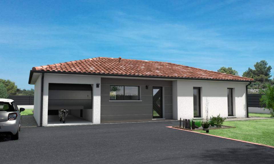 Programme terrain + maison à Busque en Tarn (81) de 91 m² à vendre au prix de 204000€ - 2
