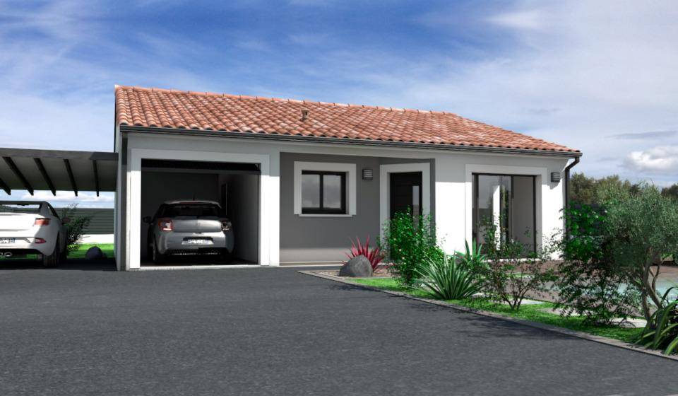 Programme terrain + maison à Ginestas en Aude (11) de 86 m² à vendre au prix de 214702€ - 3