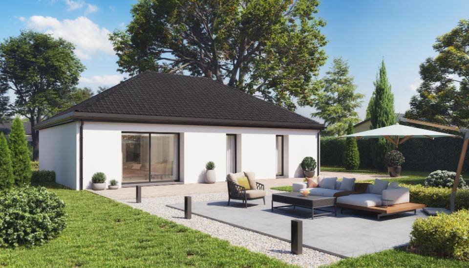Programme terrain + maison à Mazingarbe en Pas-de-Calais (62) de 93 m² à vendre au prix de 216000€ - 2