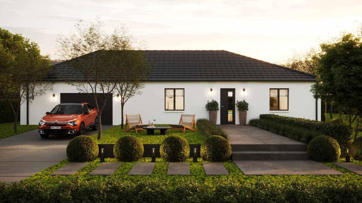 Programme terrain + maison à Authume en Jura (39) de 110 m² à vendre au prix de 302531€ - 1
