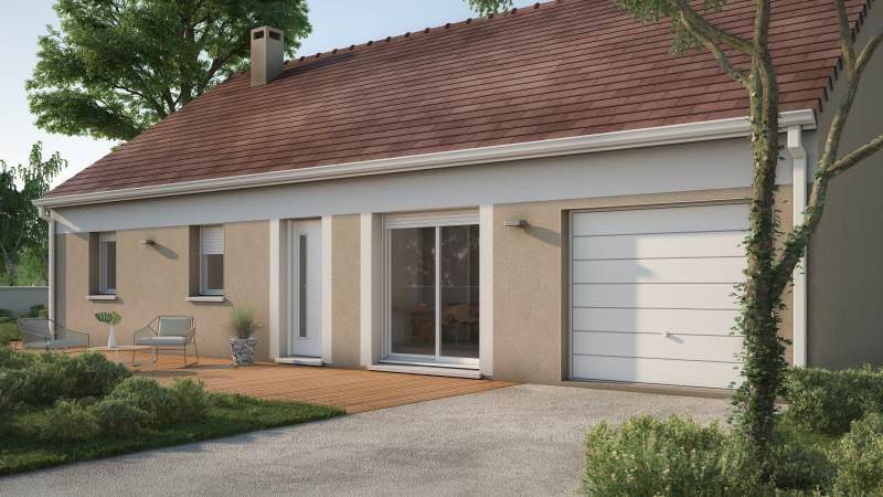 Programme terrain + maison à Saint-Manvieu-Norrey en Calvados (14) de 65 m² à vendre au prix de 190750€ - 2