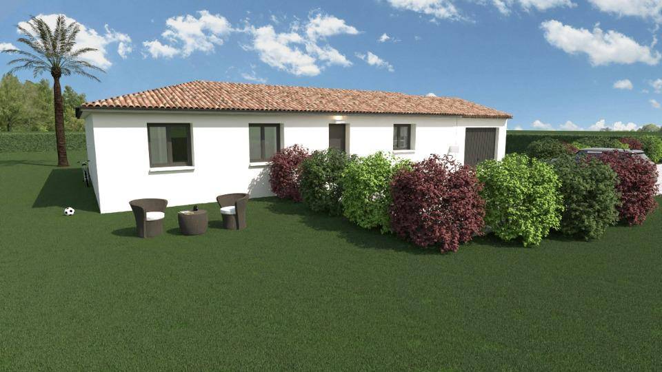 Programme terrain + maison à Salernes en Var (83) de 105 m² à vendre au prix de 413000€ - 3