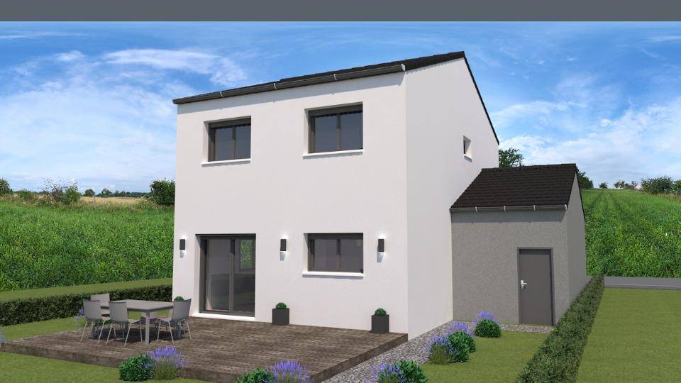 Programme terrain + maison à Dieulouard en Meurthe-et-Moselle (54) de 95 m² à vendre au prix de 249000€ - 2