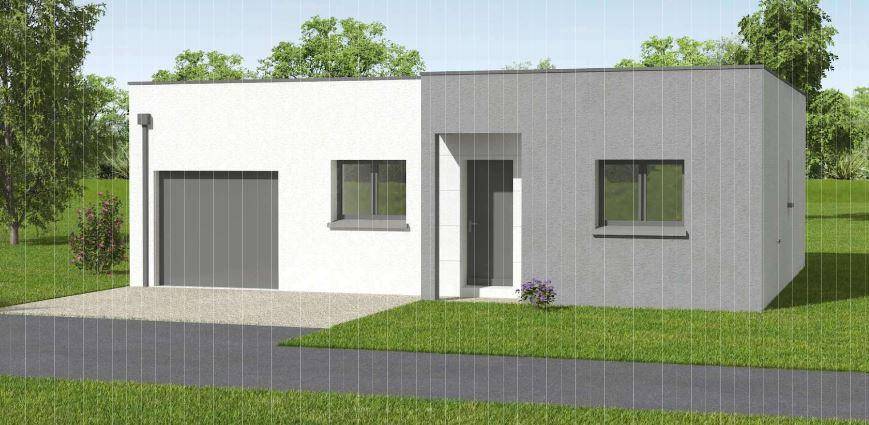 Programme terrain + maison à Rouillon en Sarthe (72) de 76 m² à vendre au prix de 225000€ - 1