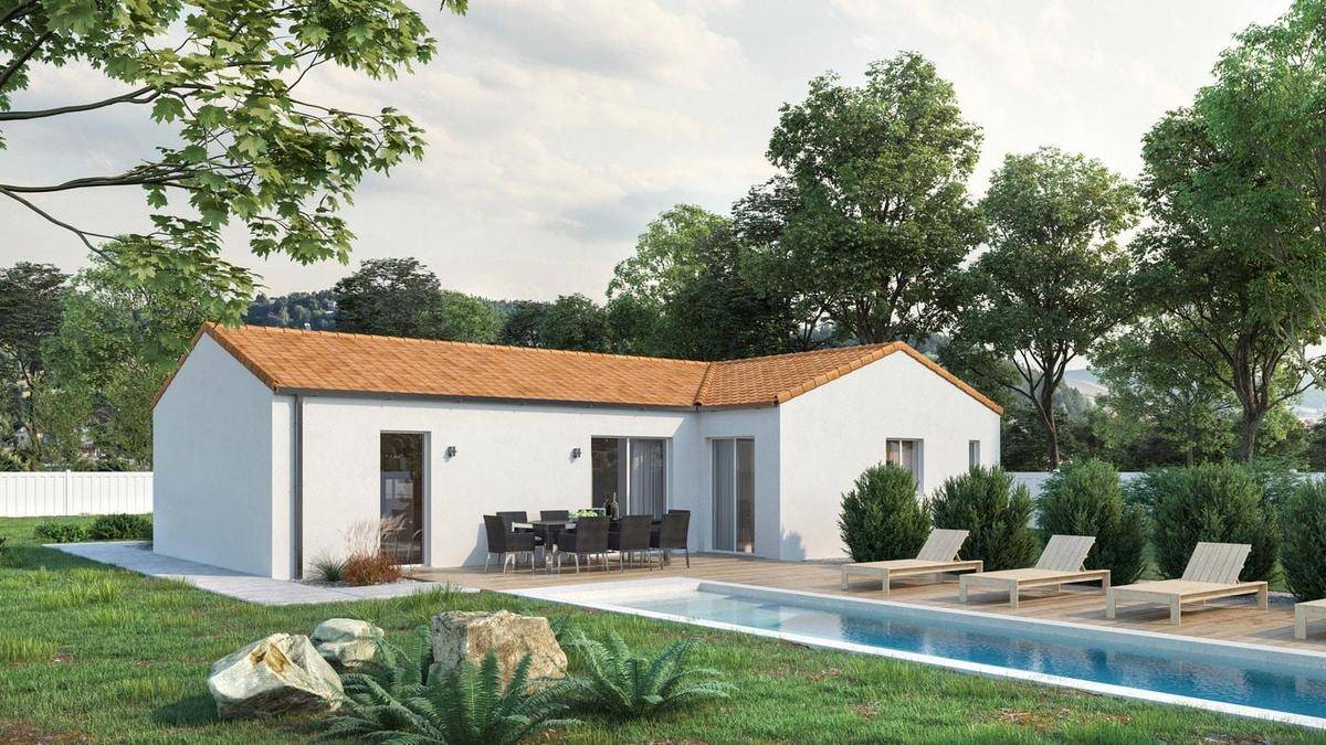 Programme terrain + maison à La Ronde en Charente-Maritime (17) de 118 m² à vendre au prix de 231883€ - 2