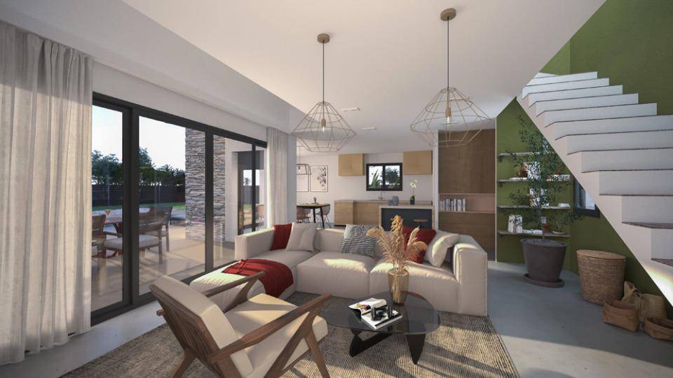 Programme terrain + maison à Juvignac en Hérault (34) de 140 m² à vendre au prix de 717000€ - 3