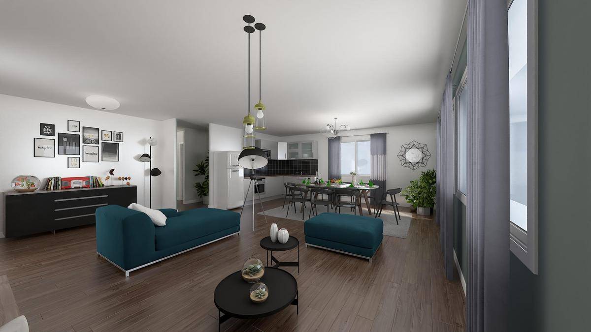 Programme terrain + maison à Moncé-en-Belin en Sarthe (72) de 110 m² à vendre au prix de 219677€ - 3