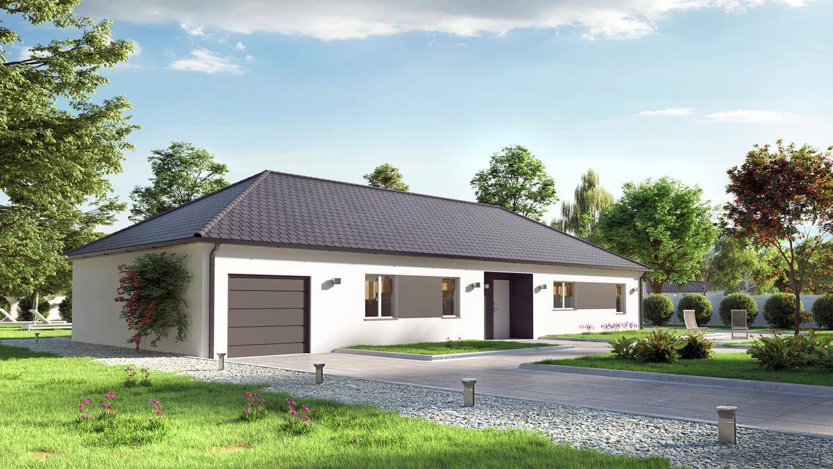 Programme terrain + maison à La Porte du Der en Haute-Marne (52) de 110 m² à vendre au prix de 181652€ - 4