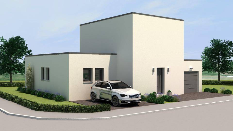 Programme terrain + maison à Manom en Moselle (57) de 100 m² à vendre au prix de 471000€ - 2