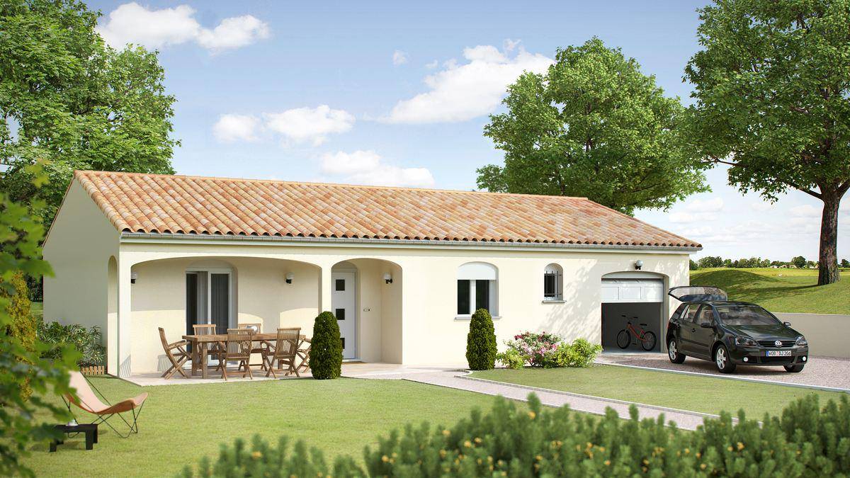 Programme terrain + maison à Mauzé-sur-le-Mignon en Deux-Sèvres (79) de 74 m² à vendre au prix de 200474€ - 3