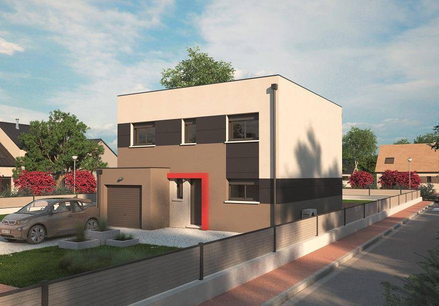 Programme terrain + maison à Bosroumois en Eure (27) de 128 m² à vendre au prix de 329000€ - 1