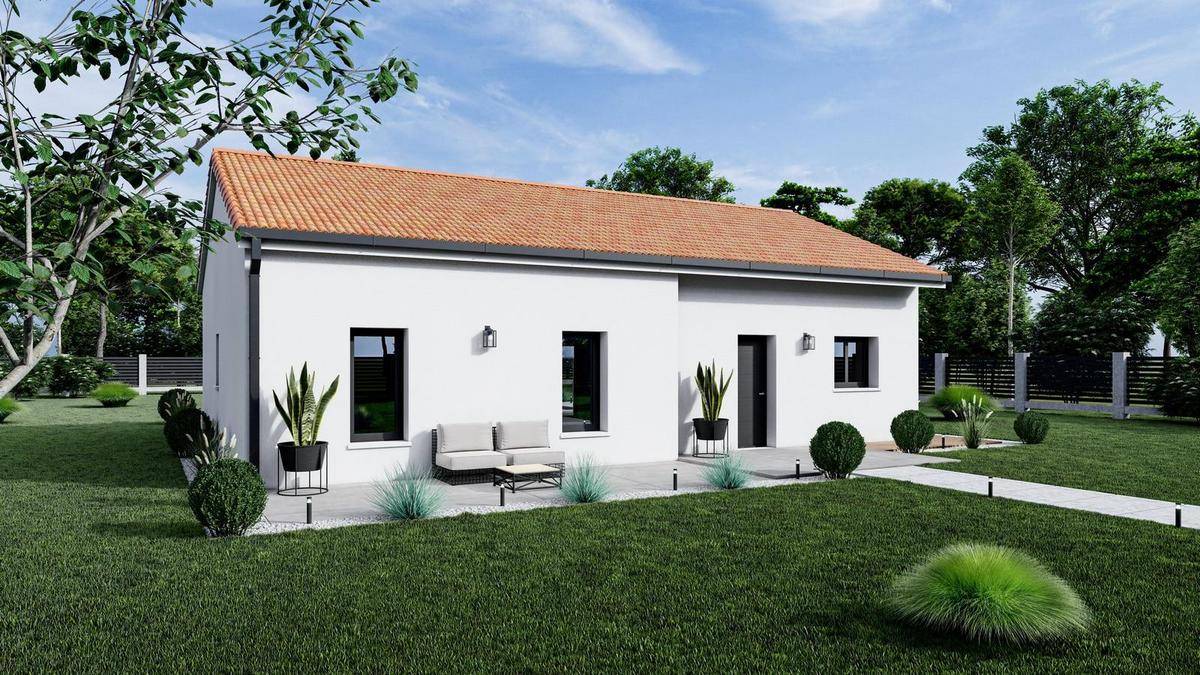 Programme terrain + maison à Volesvres en Saône-et-Loire (71) de 100 m² à vendre au prix de 183843€ - 2