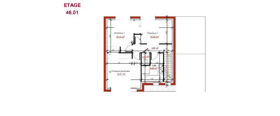 Programme terrain + maison à Vernouillet en Yvelines (78) de 95 m² à vendre au prix de 450000€ - 4