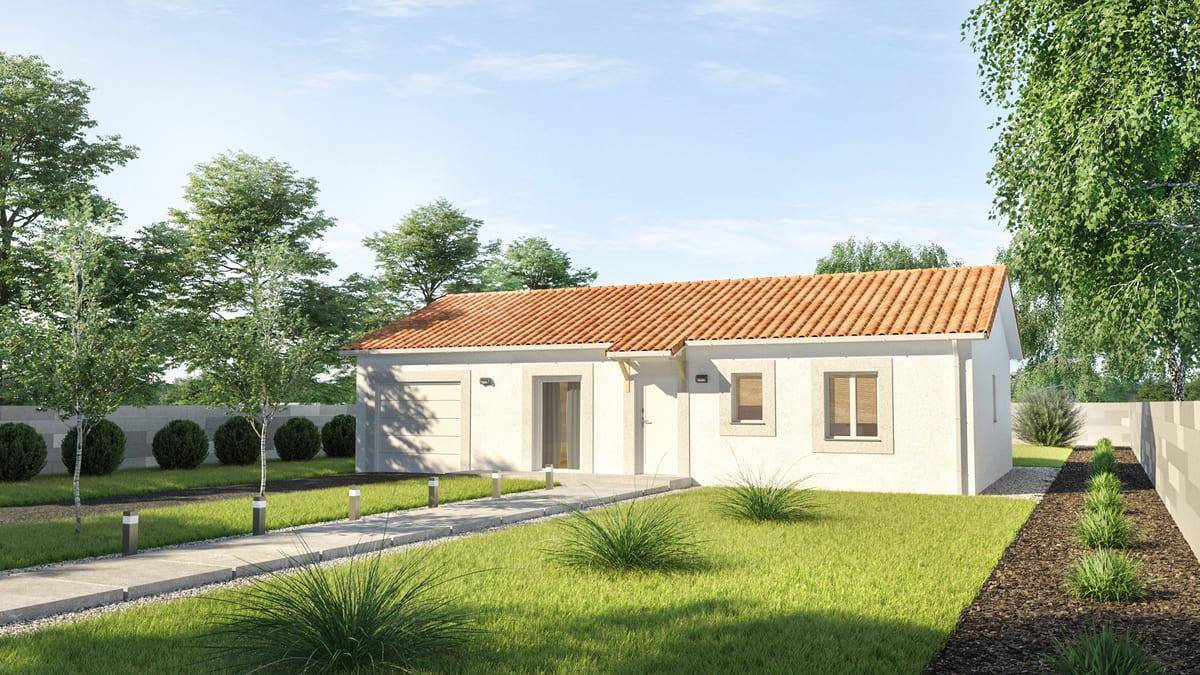 Programme terrain + maison à Bassillac et Auberoche en Dordogne (24) de 90 m² à vendre au prix de 174270€ - 2