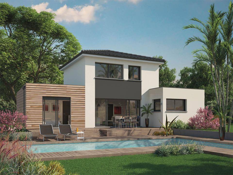 Programme terrain + maison à Saint-Laurent-des-Hommes en Dordogne (24) de 132 m² à vendre au prix de 348360€ - 2