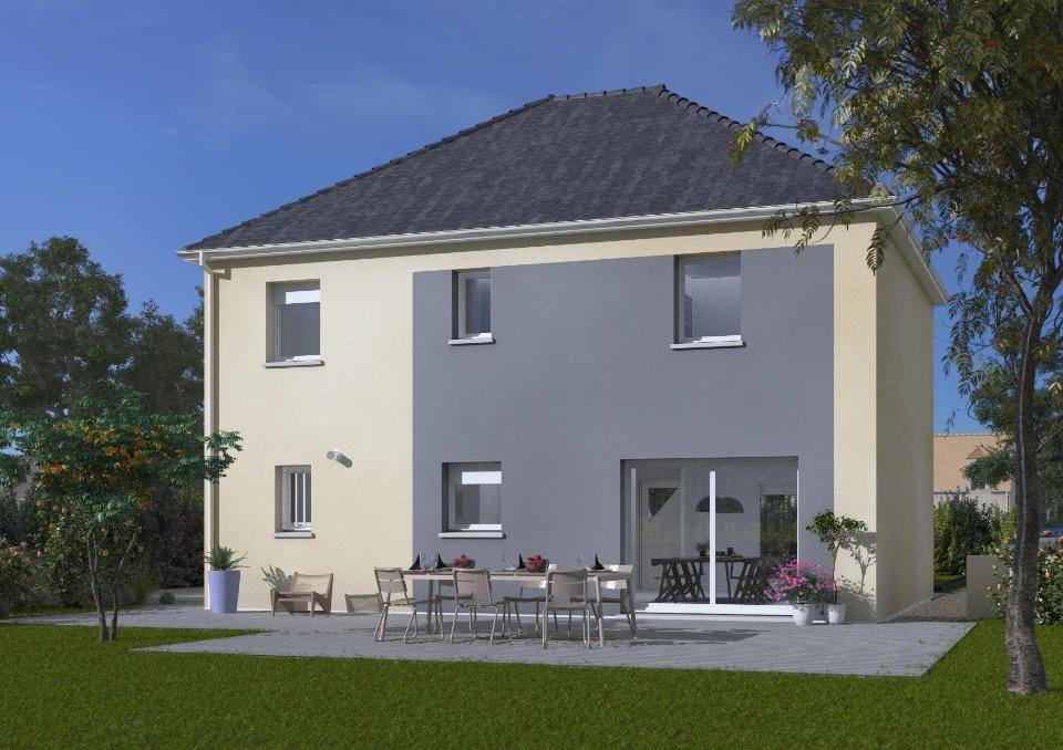 Programme terrain + maison à Mesnières-en-Bray en Seine-Maritime (76) de 124 m² à vendre au prix de 230000€ - 2