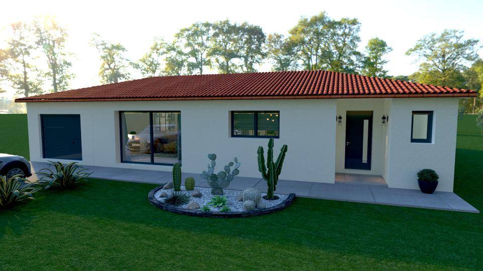 Programme terrain + maison à Toulouges en Pyrénées-Orientales (66) de 135 m² à vendre au prix de 549000€ - 2