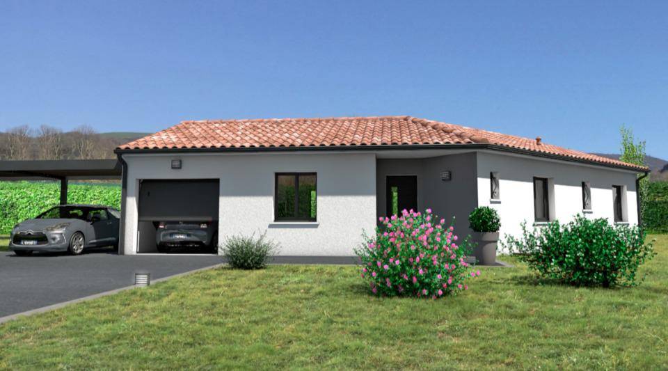 Programme terrain + maison à Vendres en Hérault (34) de 94 m² à vendre au prix de 305480€ - 3
