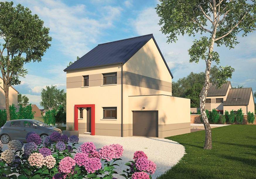 Programme terrain + maison à Villejuif en Val-de-Marne (94) de 90 m² à vendre au prix de 432000€ - 1