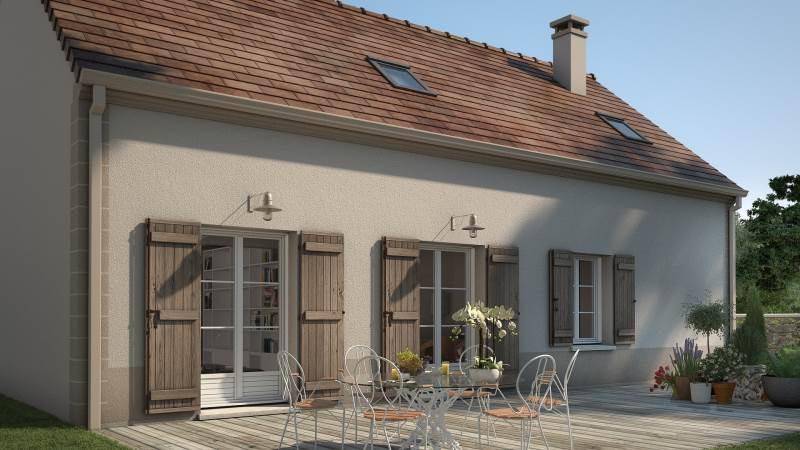 Programme terrain + maison à Précy-sur-Oise en Oise (60) de 80 m² à vendre au prix de 349870€ - 2