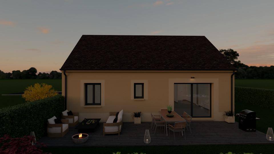 Programme terrain + maison à Milly-la-Forêt en Essonne (91) de 69 m² à vendre au prix de 270000€ - 3