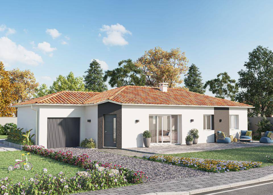 Programme terrain + maison à Pau en Pyrénées-Atlantiques (64) de 100 m² à vendre au prix de 349000€ - 2