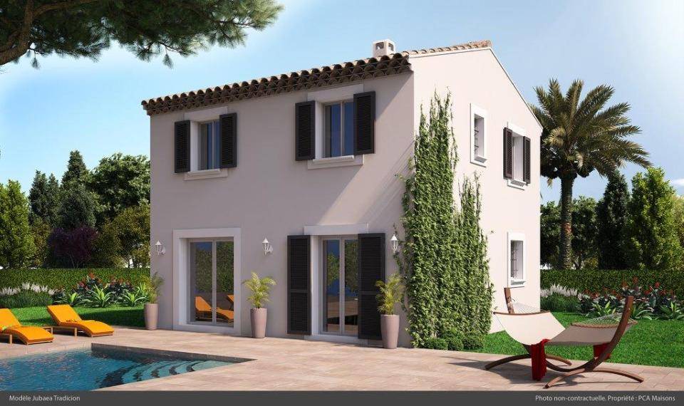 Programme terrain + maison à Vidauban en Var (83) de 75 m² à vendre au prix de 272630€ - 1