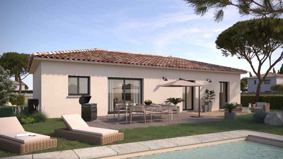 Programme terrain + maison à Mérindol en Vaucluse (84) de 85 m² à vendre au prix de 315000€ - 1