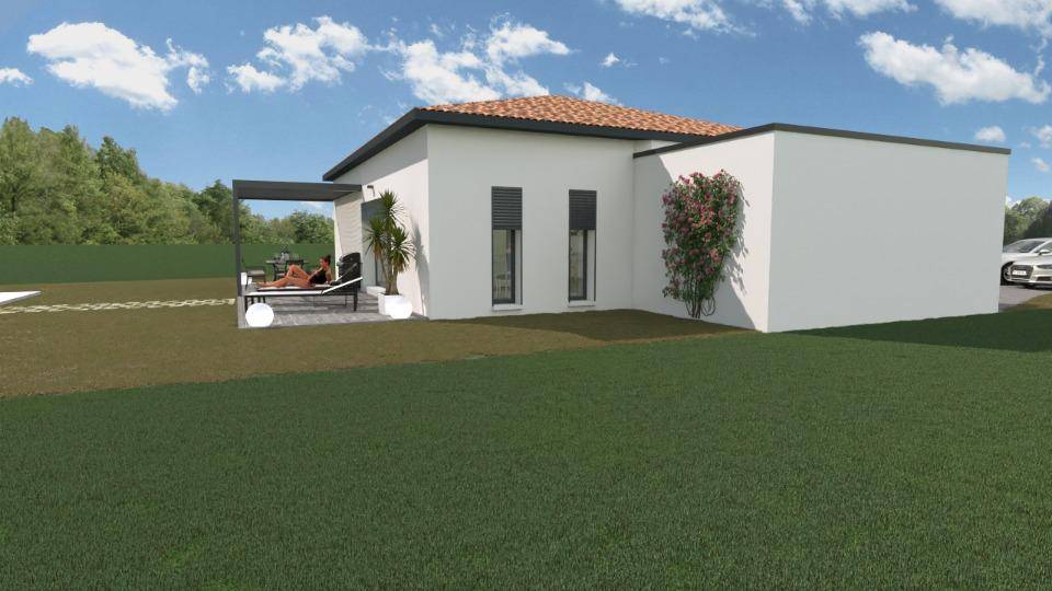 Programme terrain + maison à Vinezac en Ardèche (07) de 96 m² à vendre au prix de 265000€ - 3
