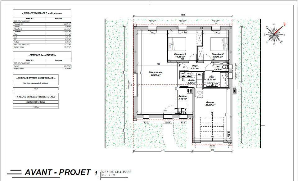 Programme terrain + maison à Bussac-sur-Charente en Charente-Maritime (17) de 73 m² à vendre au prix de 192600€ - 4