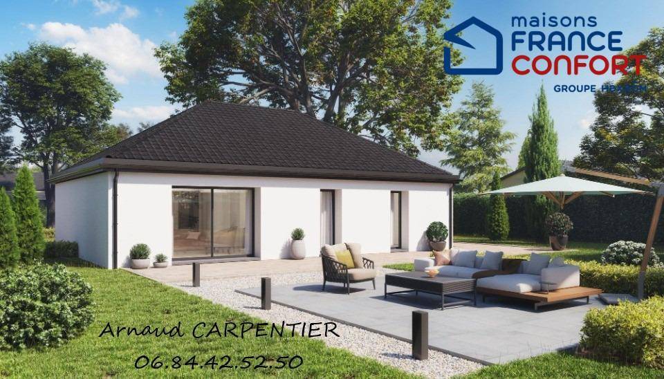 Programme terrain + maison à Aix-Noulette en Pas-de-Calais (62) de 90 m² à vendre au prix de 193929€ - 2