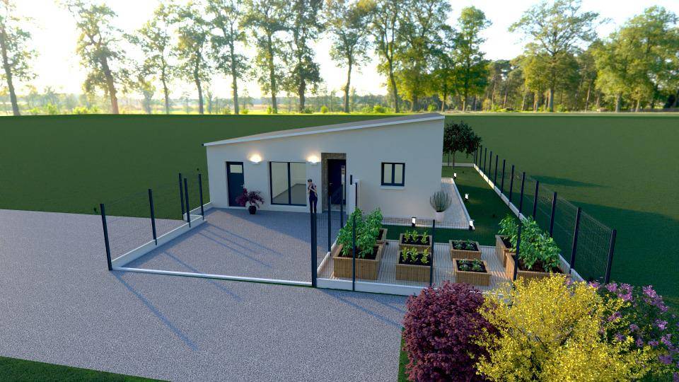 Programme terrain + maison à Cardonville en Calvados (14) de 85 m² à vendre au prix de 174900€ - 1
